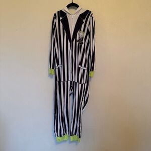 Beetlejuice Kids Hooded Pajamas